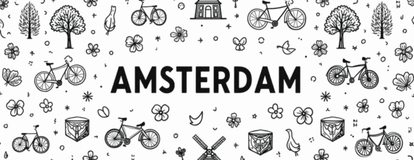 Amsterdam Whimsical Pattern