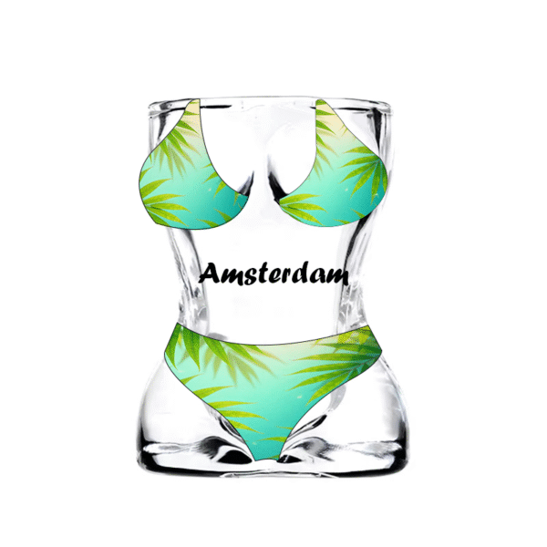 GL-0019 Leaf Bikini Shot Glass